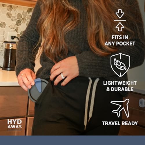 HYDAWAY Tumbler Travel Pack, 16oz Collapsible Cup with Protective Case