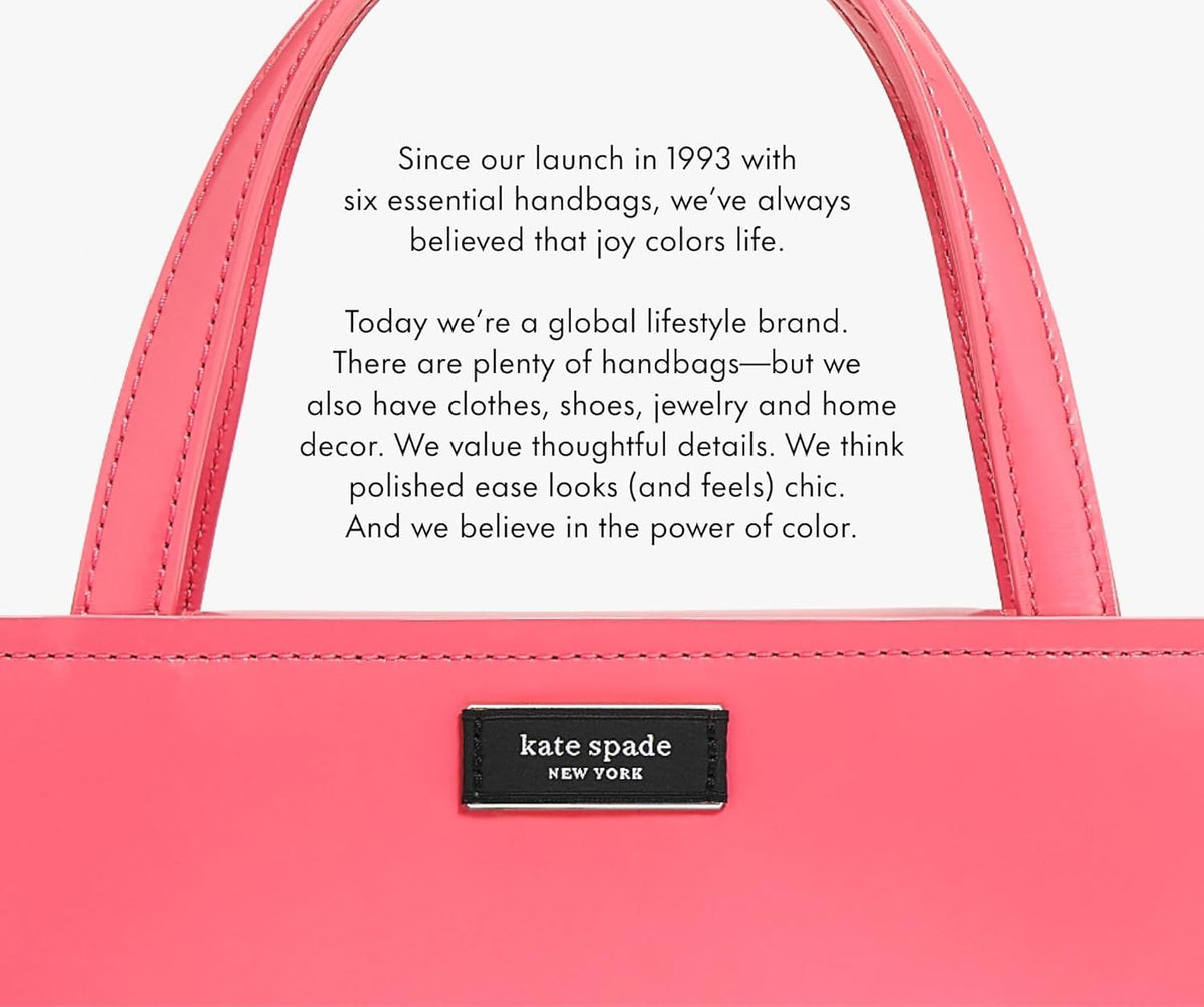 kate spade new york Leatherette Luggage Tag, Enchanted Stripe