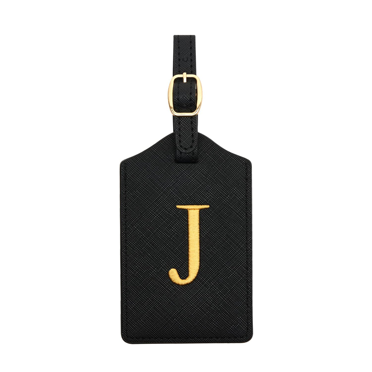 Luggage Tag PU Leather for Suitcase Baggage Handbag Travel Bag Label Suitcase Tag Label Tag w. Name Card & Privacy Cover (S)