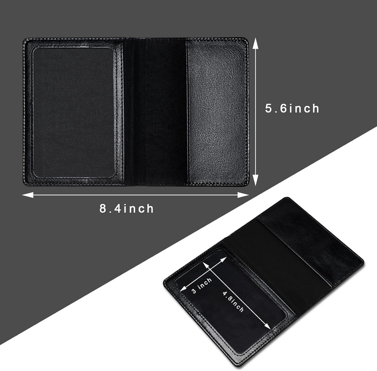 2 Pcs Passport Holders,Ultra Slim Passport Wallet for Travel Essentials