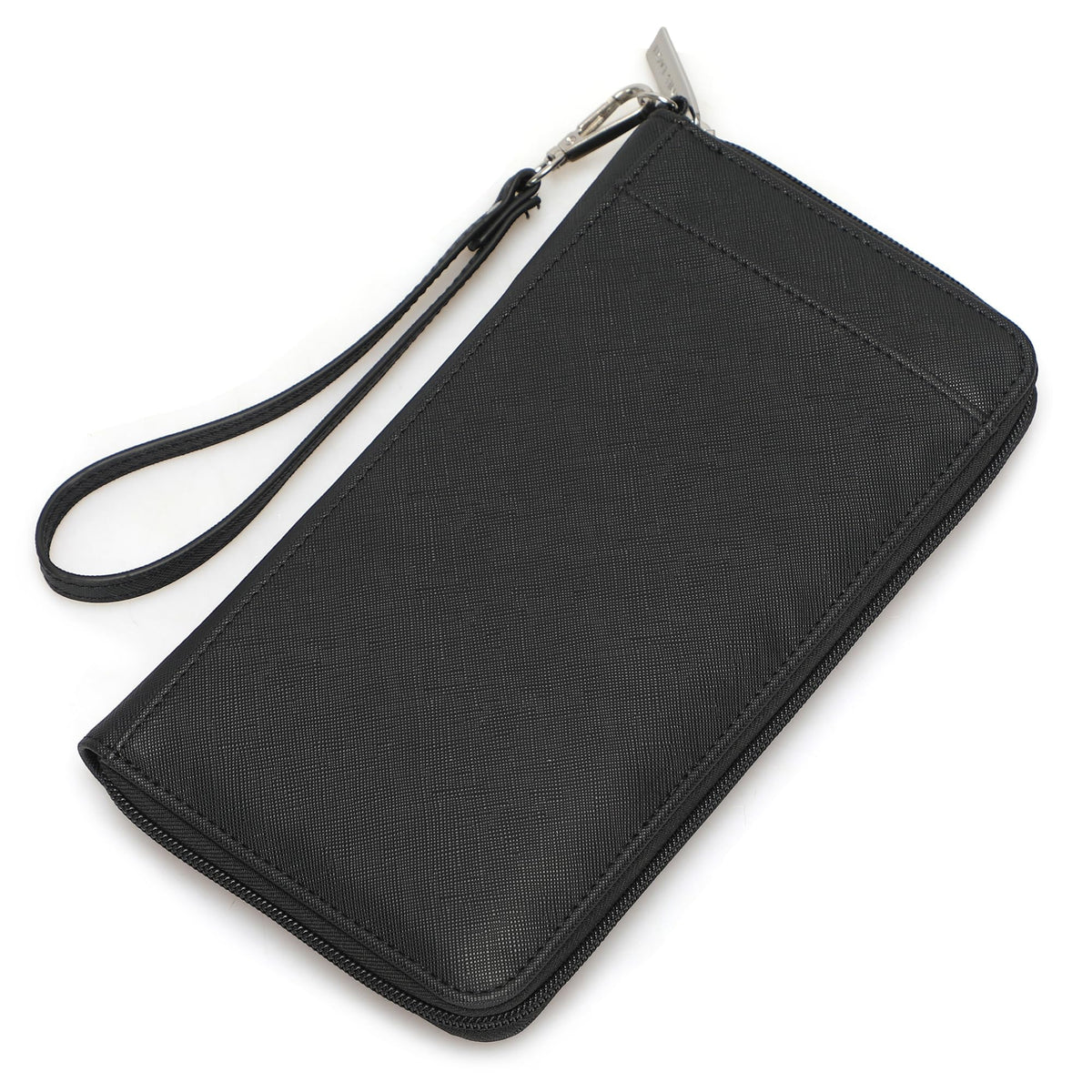 Family Passport Holder for 4, RFID Blocking Travel Wallet with Zipper