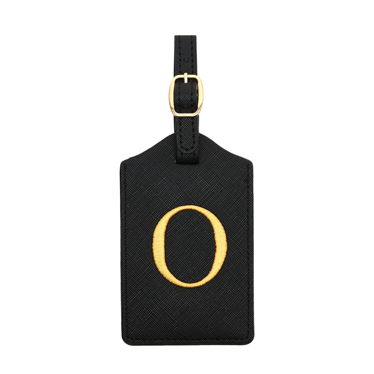 Luggage Tag PU Leather for Suitcase Baggage Handbag Travel Bag Label Suitcase Tag Label Tag w. Name Card & Privacy Cover (S)