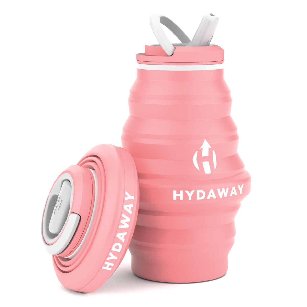 HYDAWAY 17oz Collapsible Water Bottle, Packable Leakproof for Travel