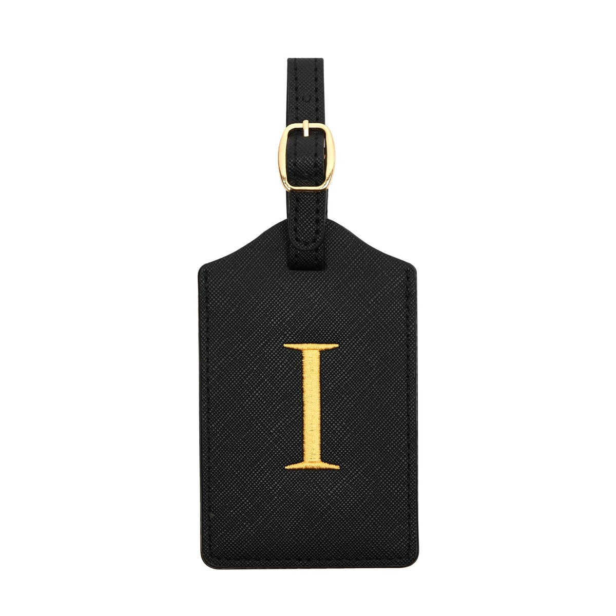 Luggage Tag PU Leather for Suitcase Baggage Handbag Travel Bag Label Suitcase Tag Label Tag w. Name Card & Privacy Cover (S)