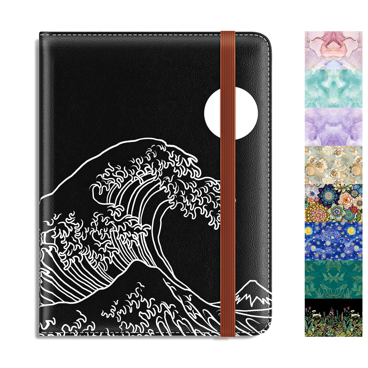 Rimilak Passport Holder,RFID Blocking Passport Cover, Tropical Plants