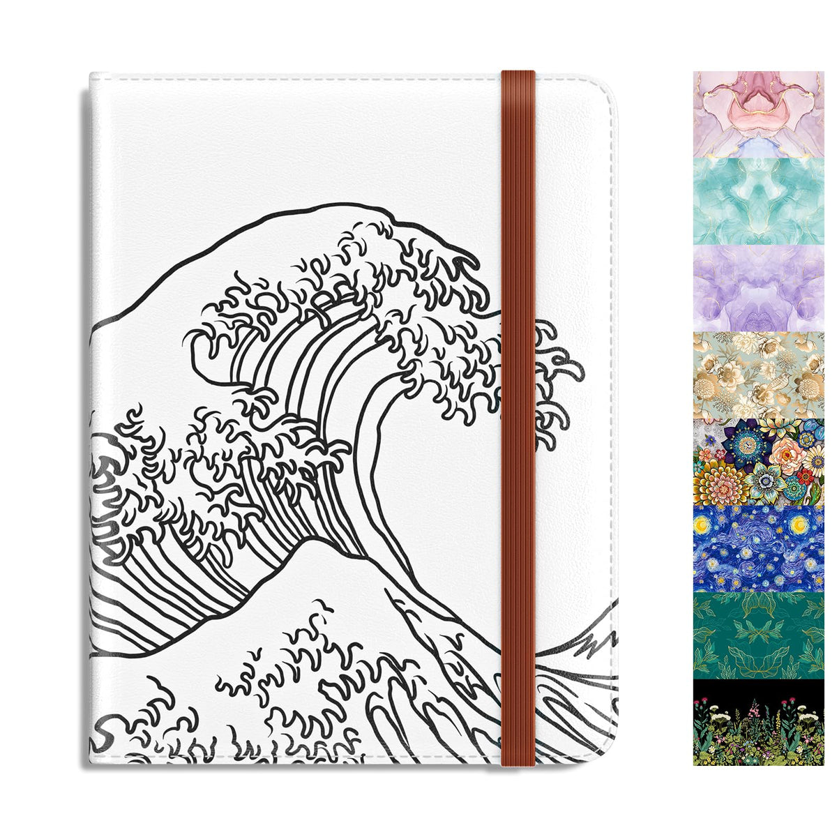 Rimilak Passport Holder,RFID Blocking Passport Cover, Tropical Plants