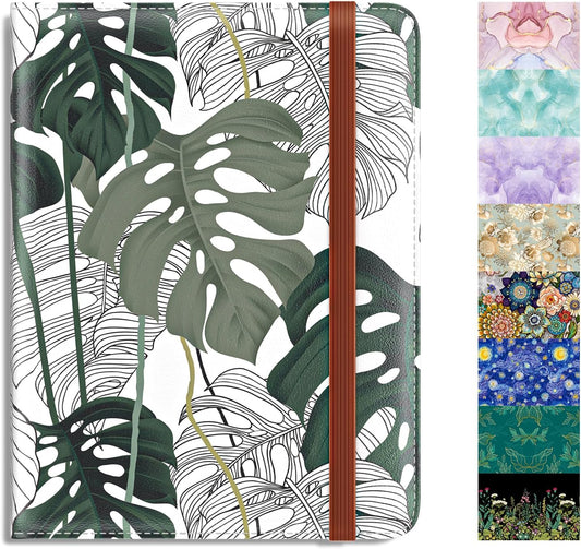 Rimilak Passport Holder,RFID Blocking Passport Cover, Tropical Plants